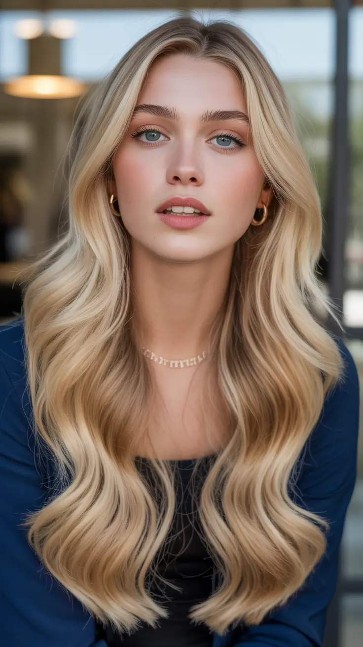 honey blonde hair color Light Honey Blonde With Airy Glow