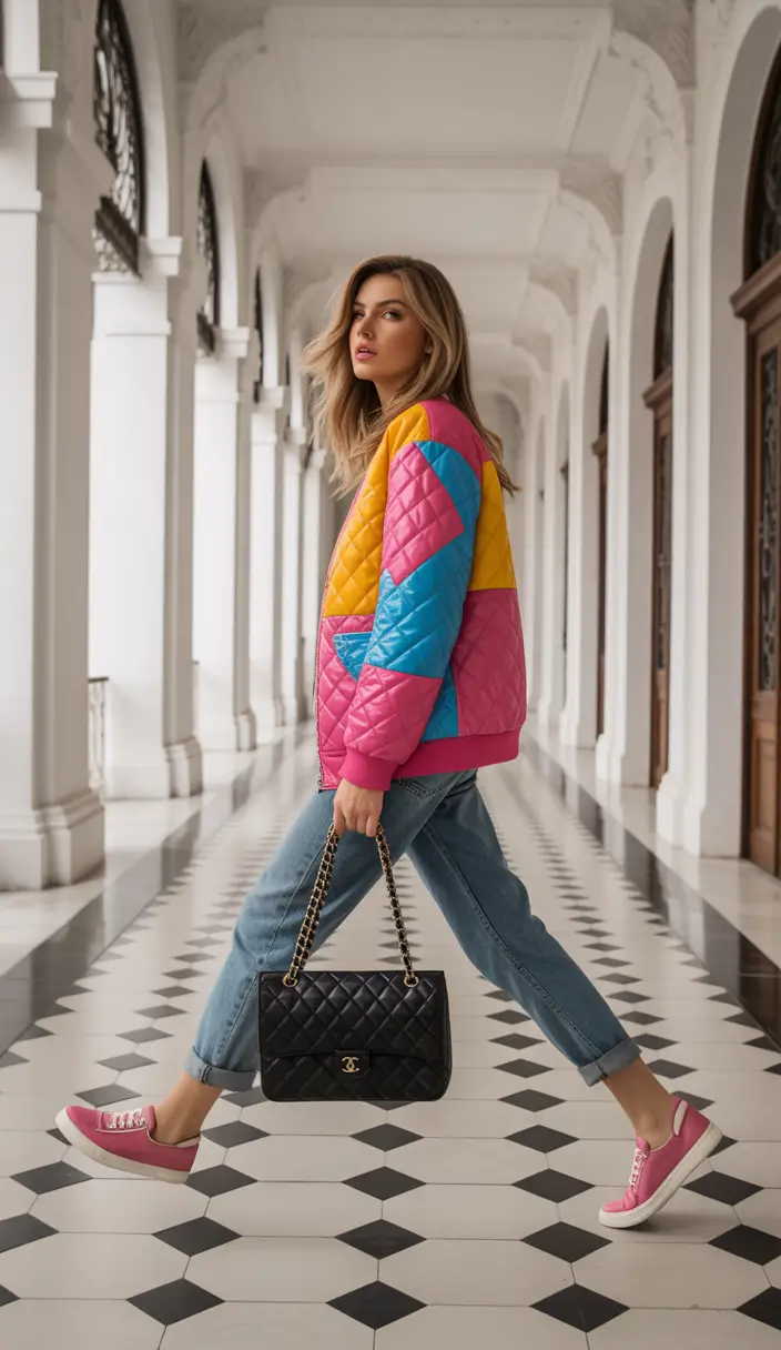 new york outfits spring Playful Geometry and Street Joy