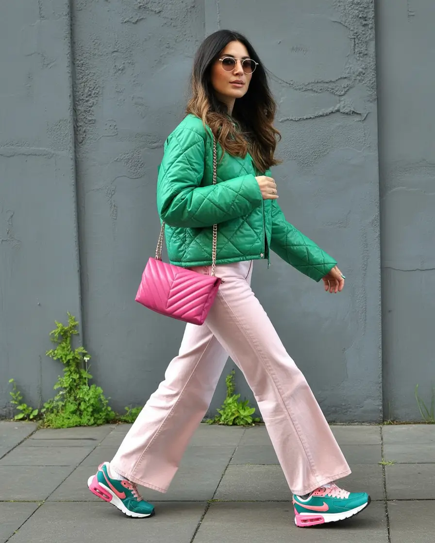 new york outfits winter black women Neon Neutrals and Weekend Cool