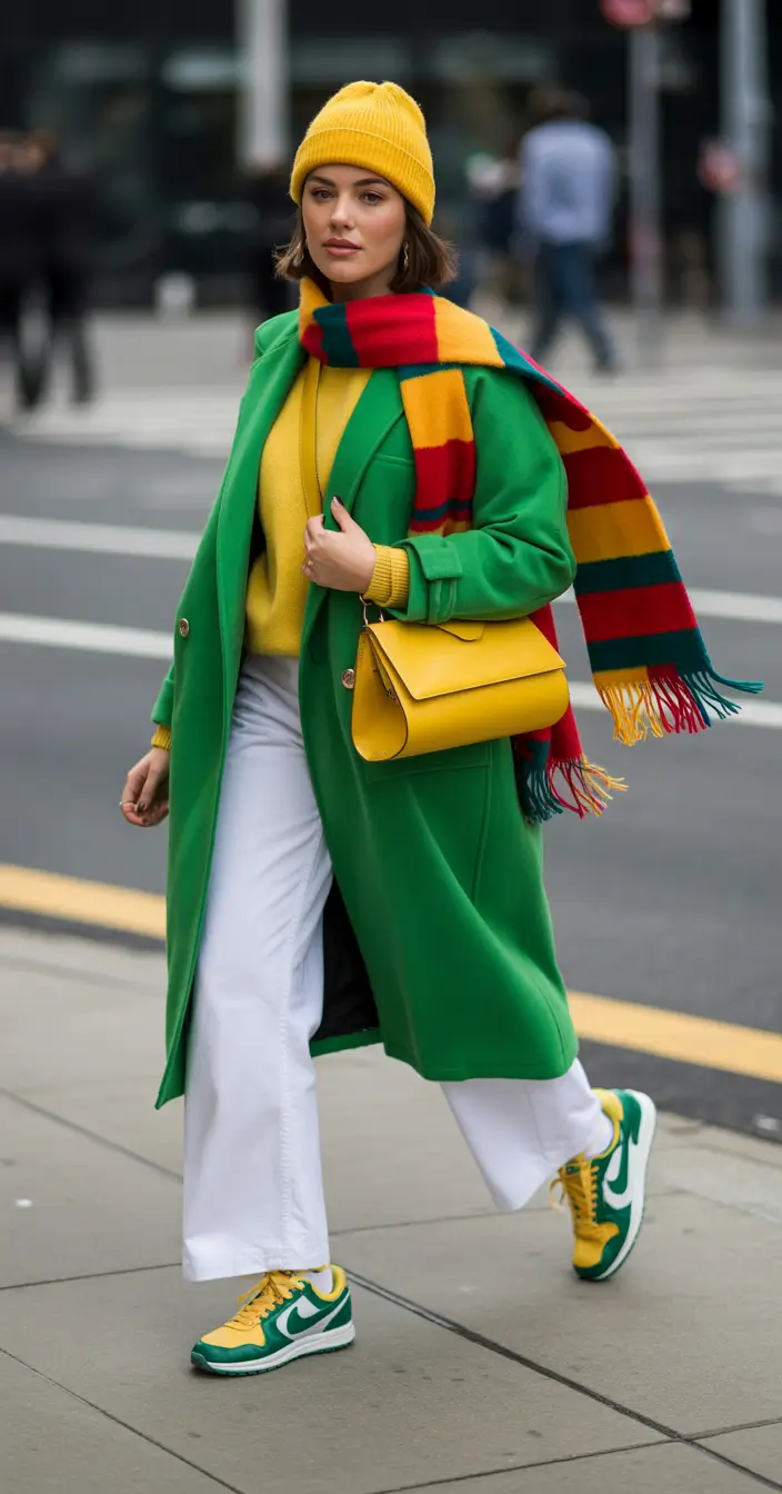 new york outfits winter Vintage Plaid with Modern Edge