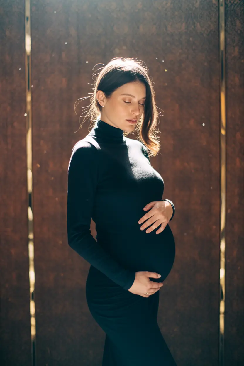 pregnancy outfit inspiration 2026 sleek black foundations for every season
