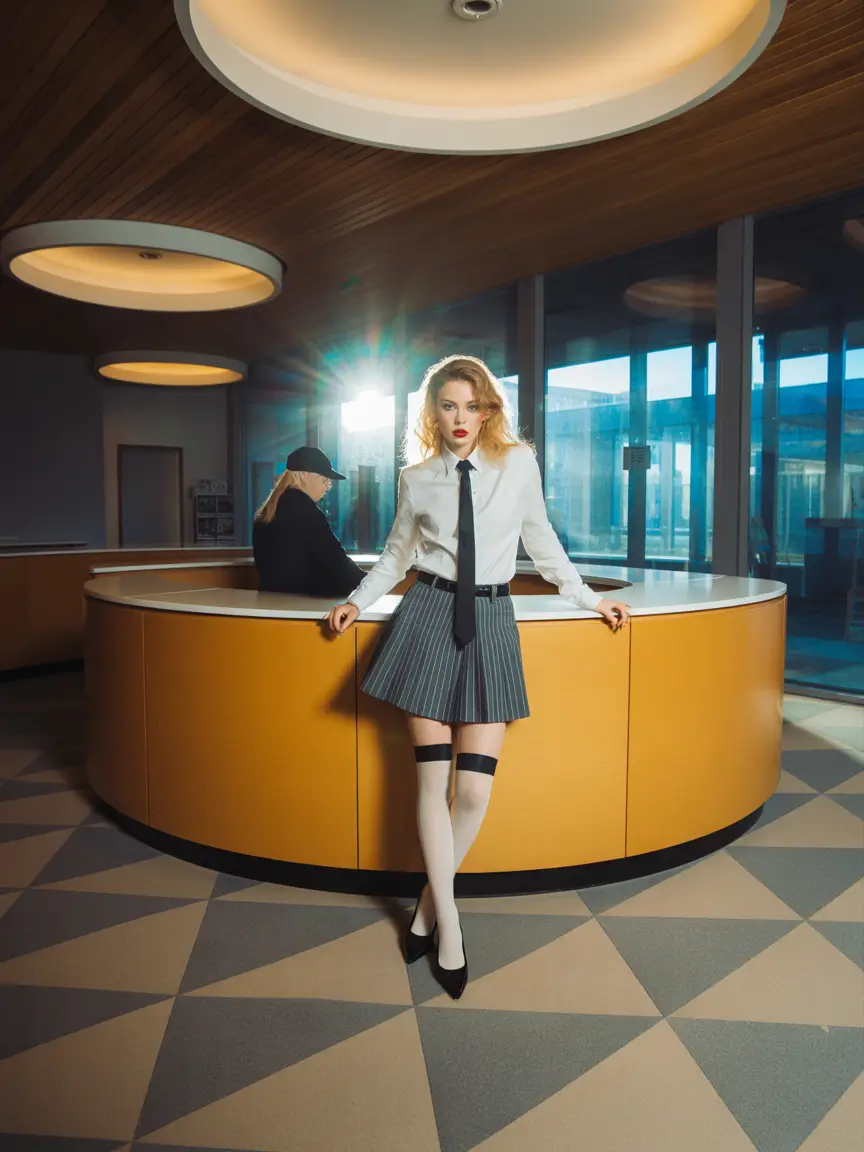 preppy outfits 2026 Strict Classroom Prep with a Sharp Editorial Edge