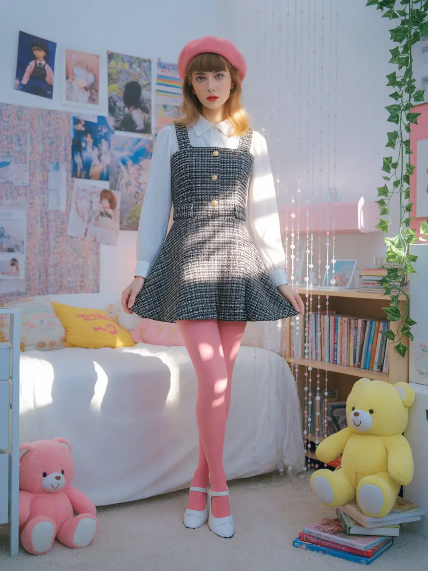 preppy outfits 2026 Playful Retro Prep with a Pastel Pop