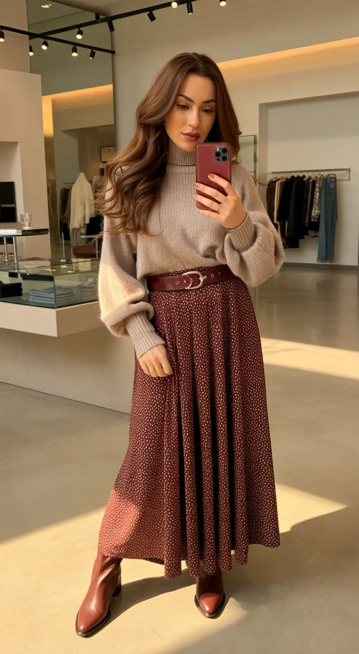 skirt outfits polished and pleated perfection