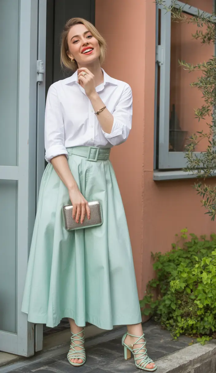 skirt outfits minted freshness