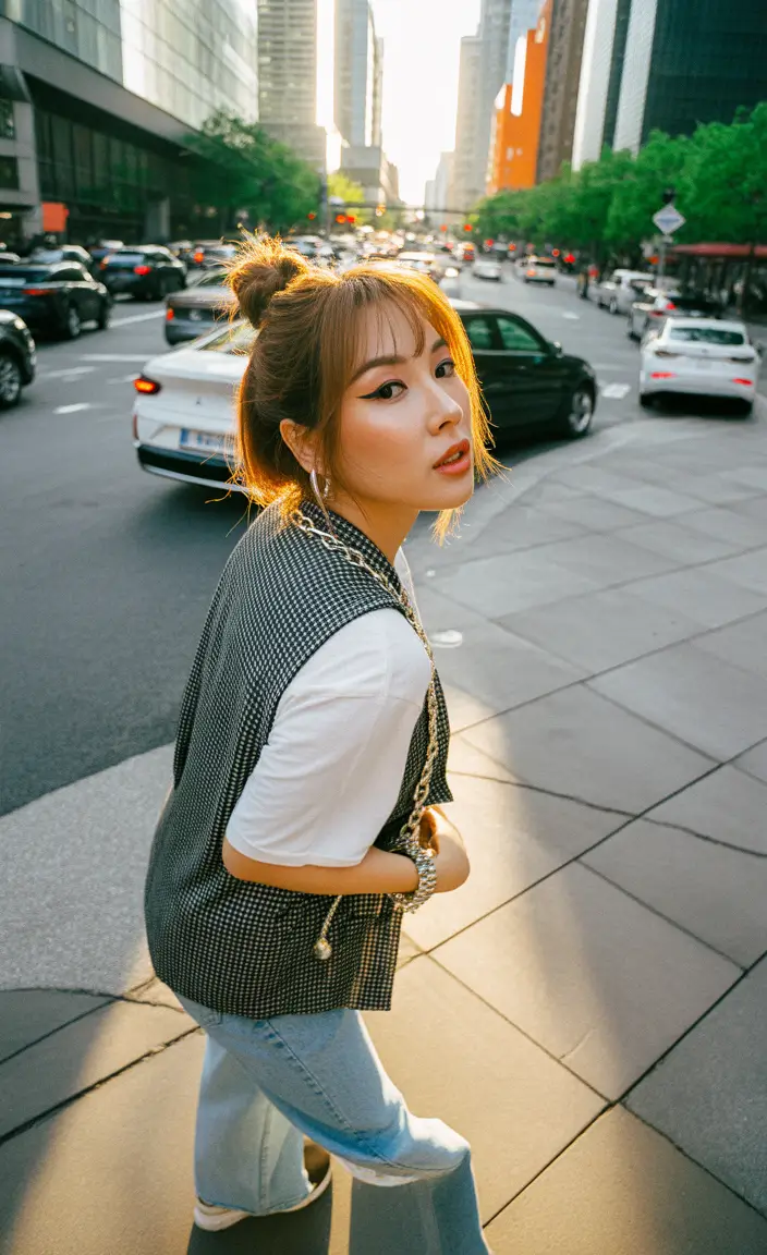 fashion outfits urban tailored streetwear with subtle 90s influence