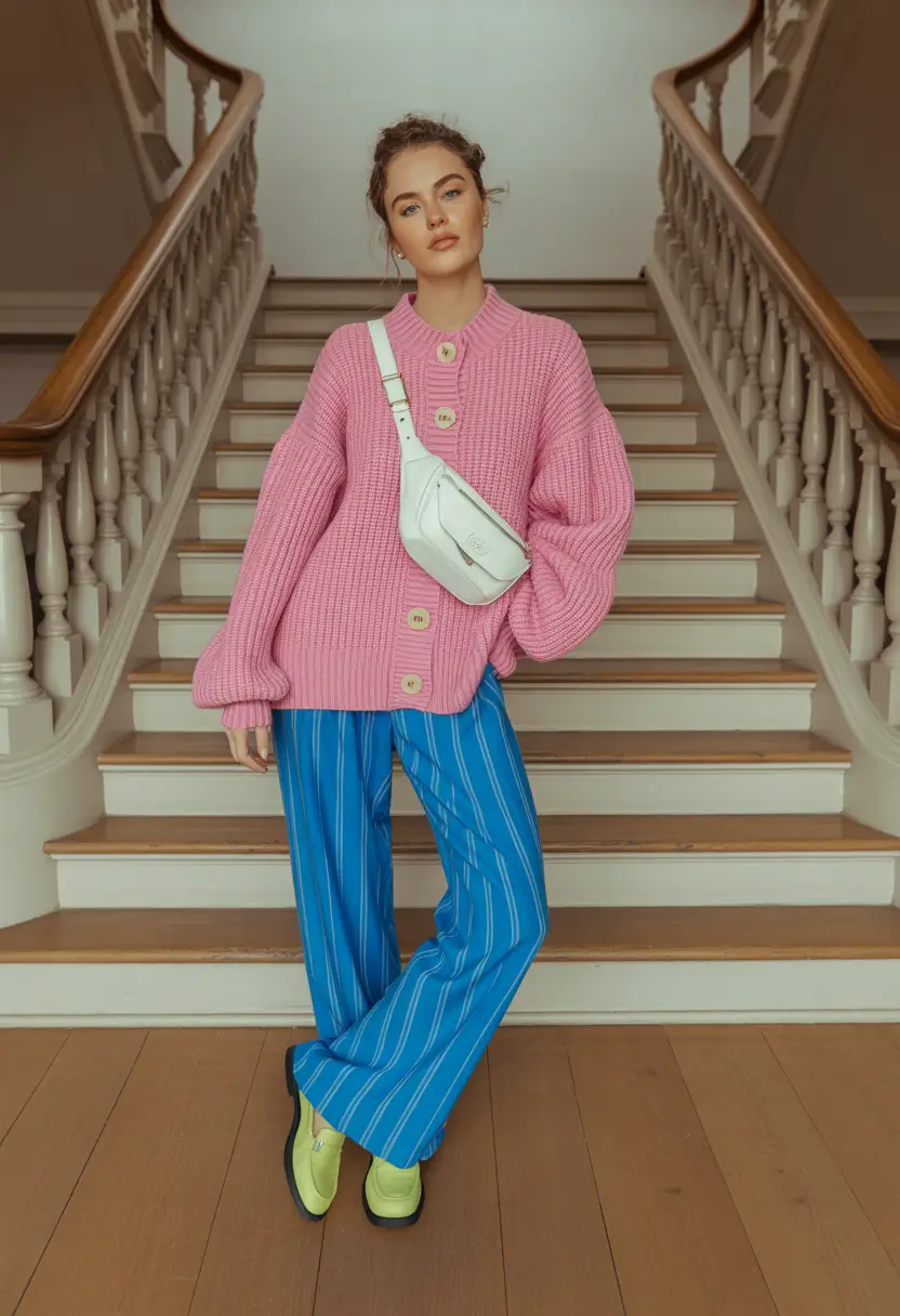 trendy outfits 2026 color blocking the right way