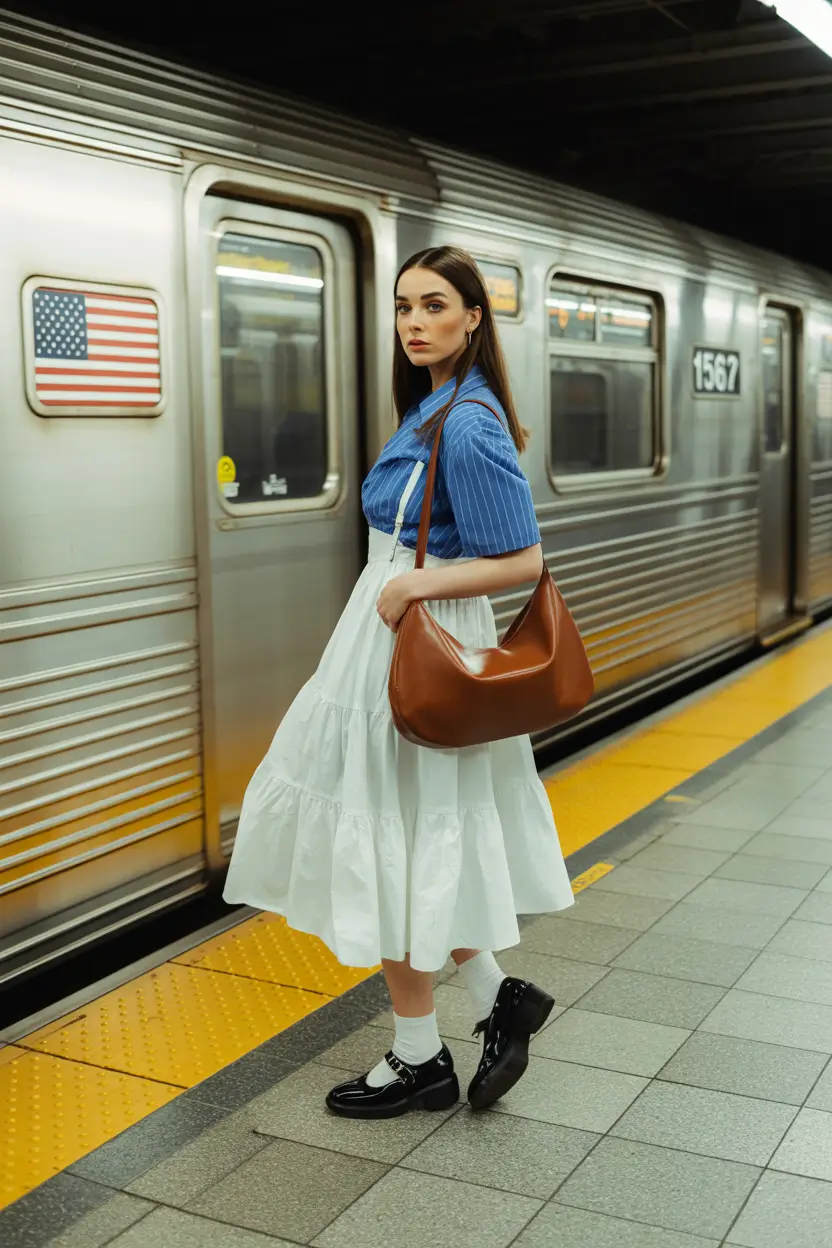 trendy outfits 2026 city chic with a twist of vintage