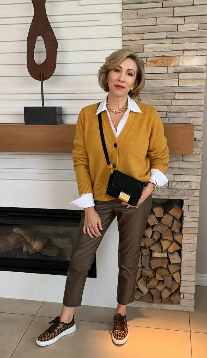Outfits for Women Over 50 Golden Comfort Meets Chic Energy