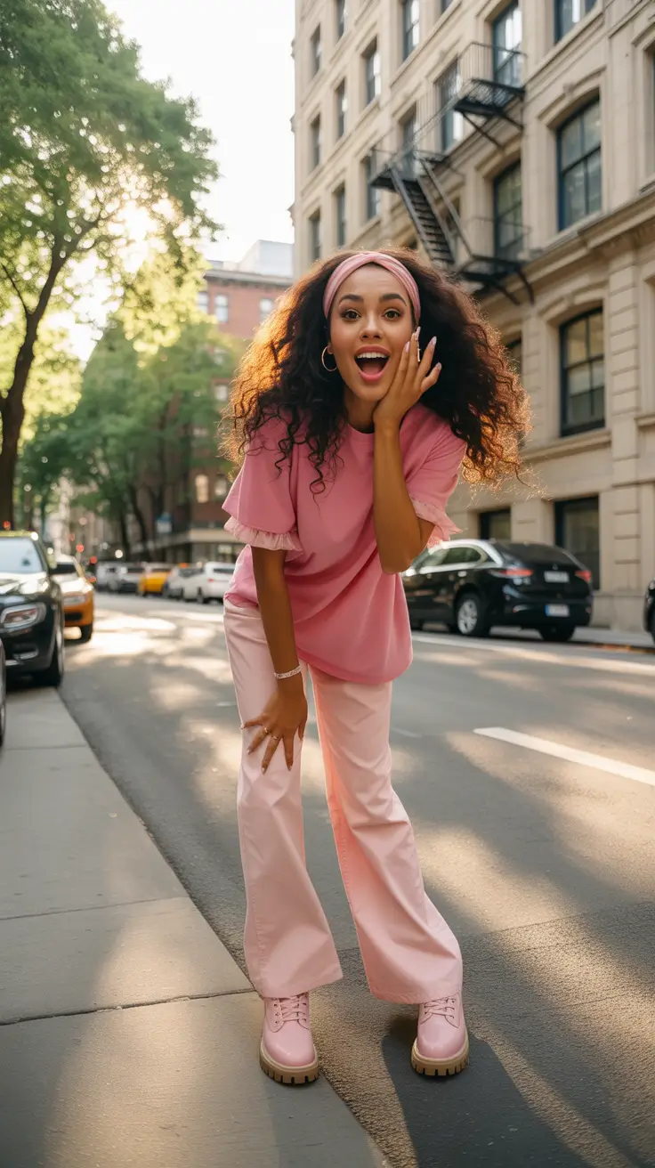 y2k outfits Bubblegum Street Cheer