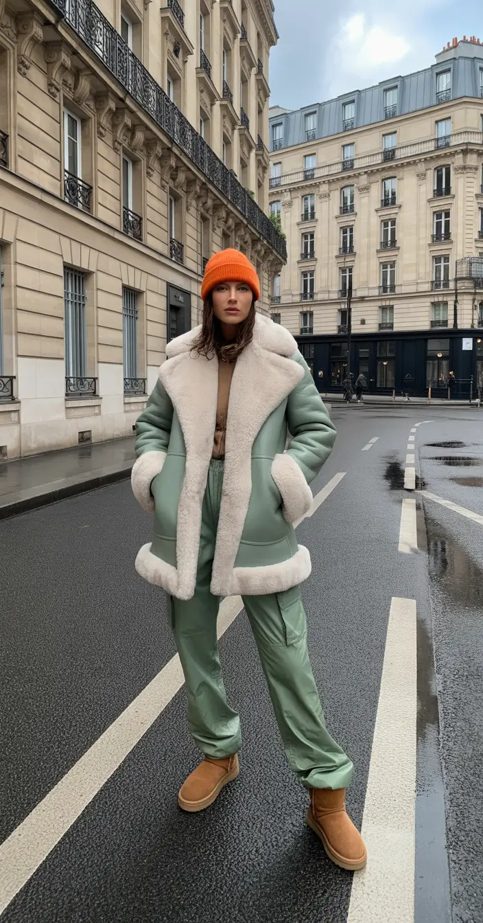 ugg outfits 2026 Bold Yellow Knit With Draped Fringe Drama