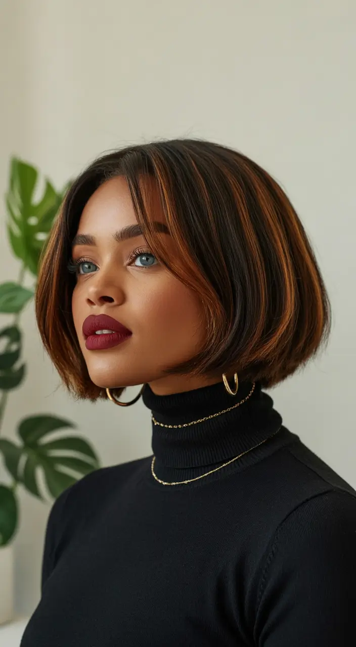 Best bob haircuts 2026 Soft Glow Contour Bob