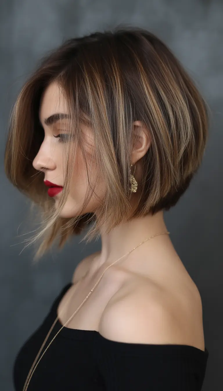 Best bob haircuts 2026 Angled Chic Dimensional Bob