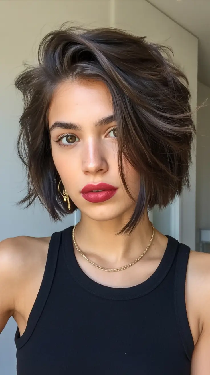 Best bob haircuts 2026 Voluminous Lived In Layered Bob