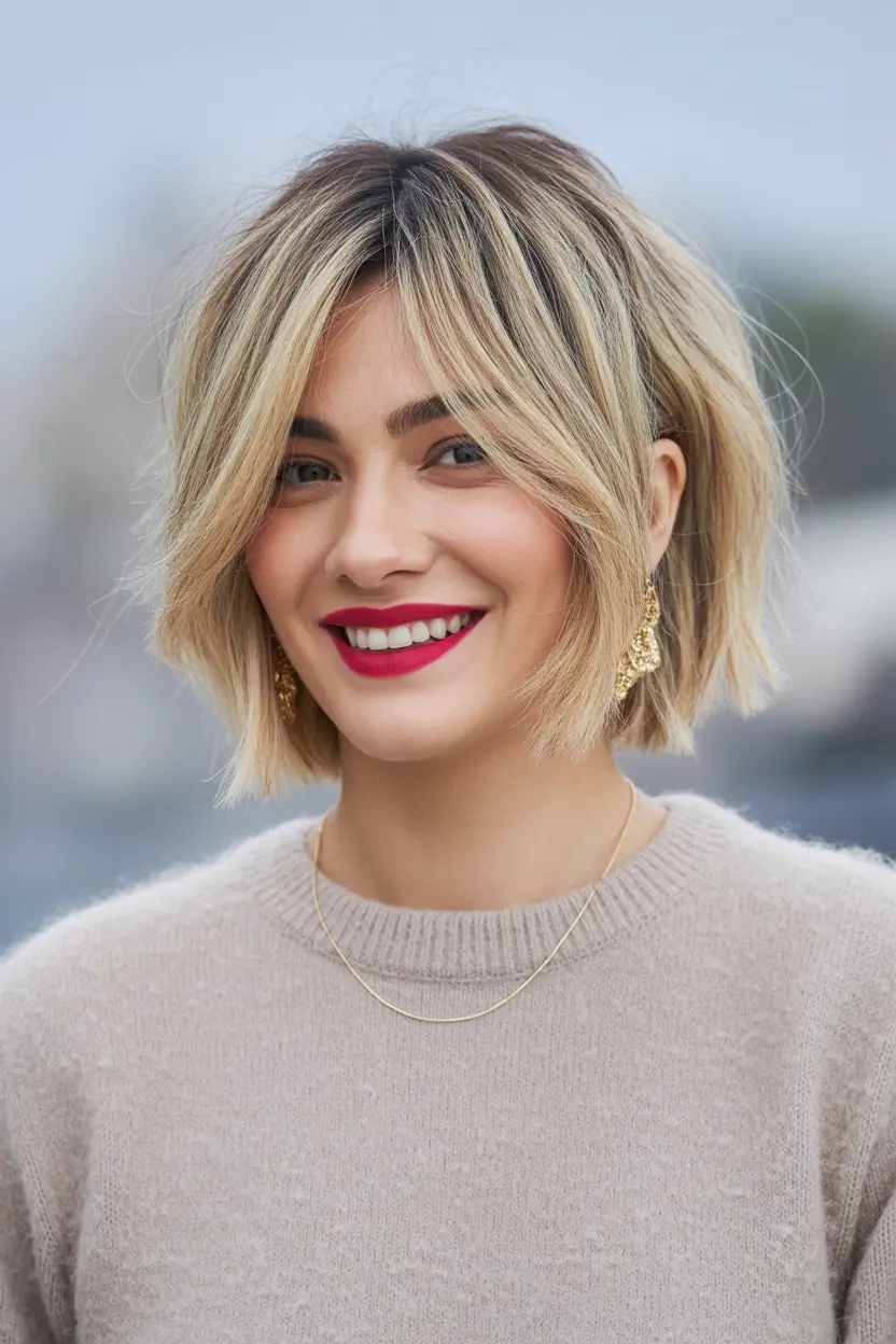 Best bob haircuts 2026 Bright Airy Cream Blonde Bob