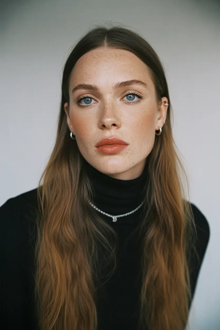 Best haircuts for long hair 2026 Minimalist Long Length With Subtle Natural Texture