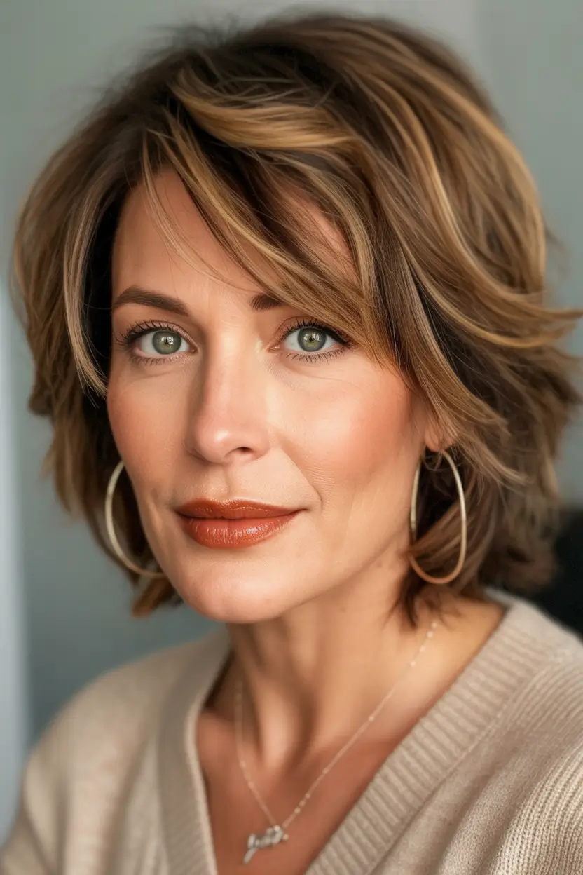 best haircuts for medium hair 2026 Golden Expansive Volume Layers