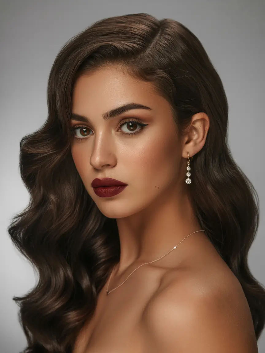 Best side part hairstyles 2026 Classic Side Part With Vintage Inspired Waves