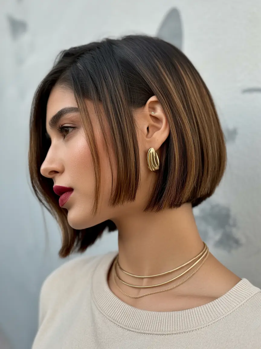 Chic bob hairstyles 2026 Sleek Inverted Bob With Clean Lines