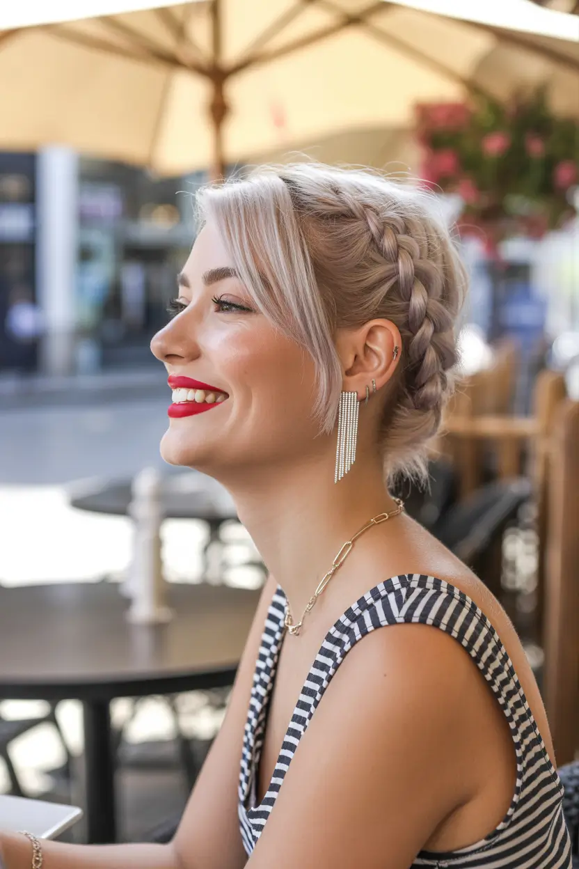 New short hairstyles for women 2026 Textured Braided Crop For Chic Everyday Style