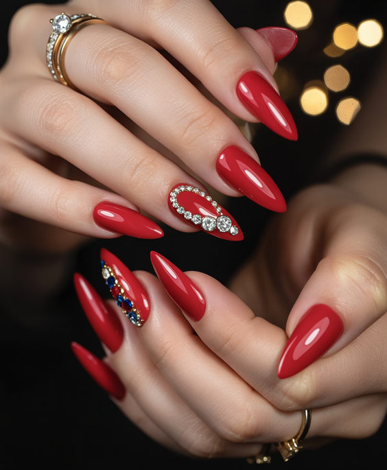 Red Nails Inspiration 2026: Trendy Red Nail Designs, Acrylic Ideas & Aesthetic Inspo