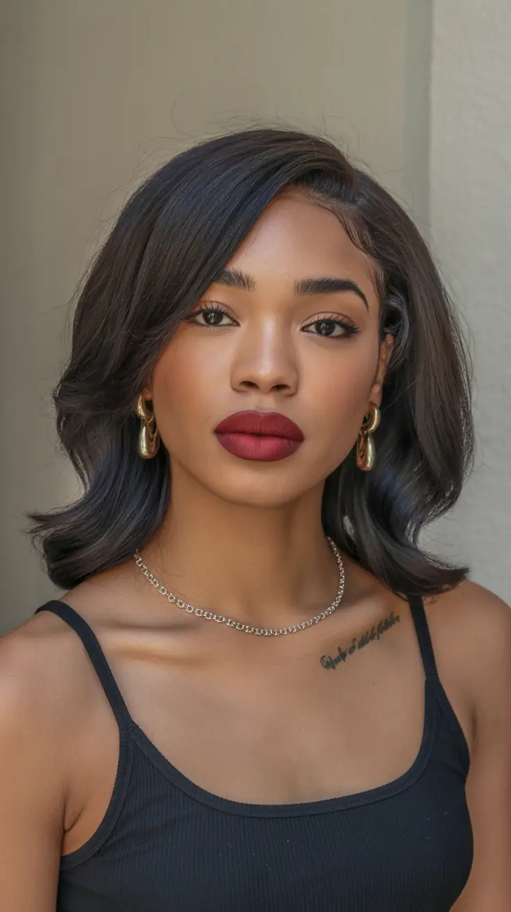 Stylish yet easy hairstyles 2026 Soft Shoulder Length Layers With Polished Ends