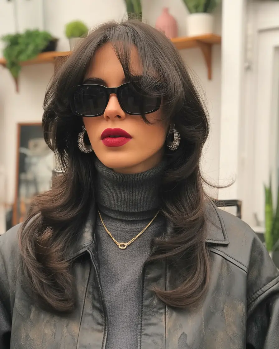 Top haircuts for long hair 2026 Classic Voluminous Layers With Luxe Flicks