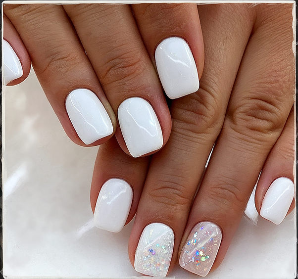 White Nails Trend 2026 – Clean, Milky, and Modern Design Ideas