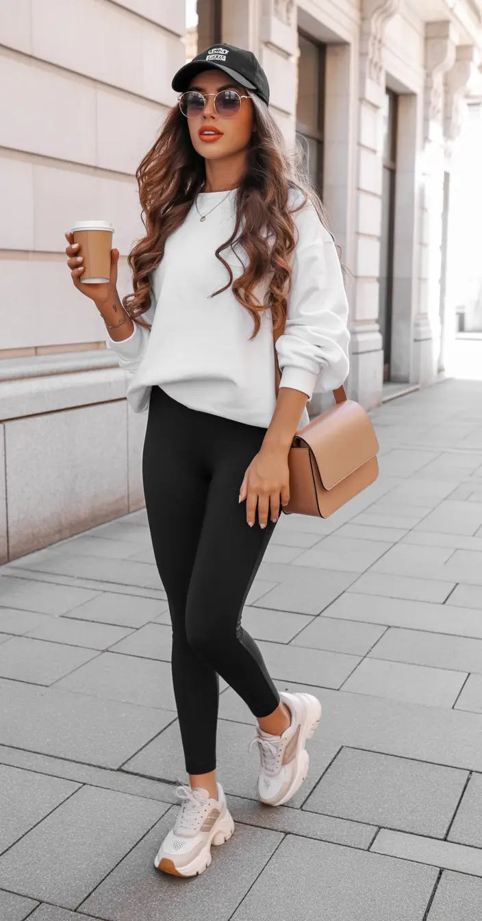 athleisure spring sport outfits for women 2026 casual sport chic for everyday spring plans