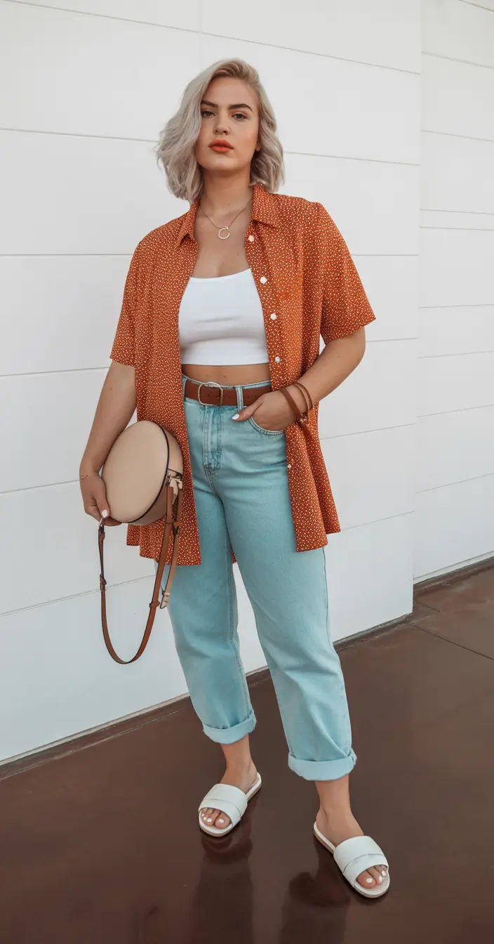 midsize spring outfits 2026 going out denim