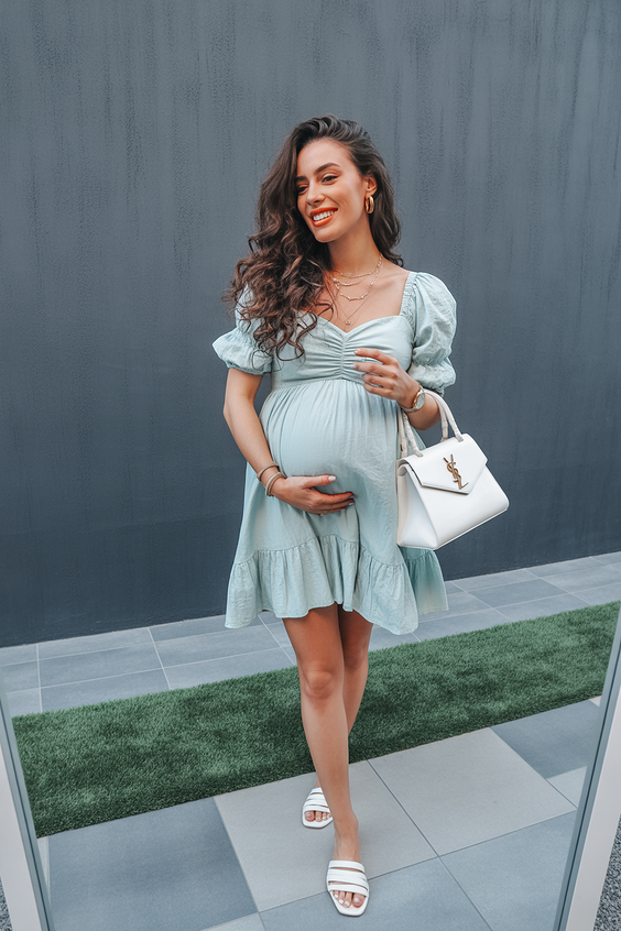 beautiful spring outfit for pregnant women 2026 Lighthearted Spring Dresses for Everyday Moments