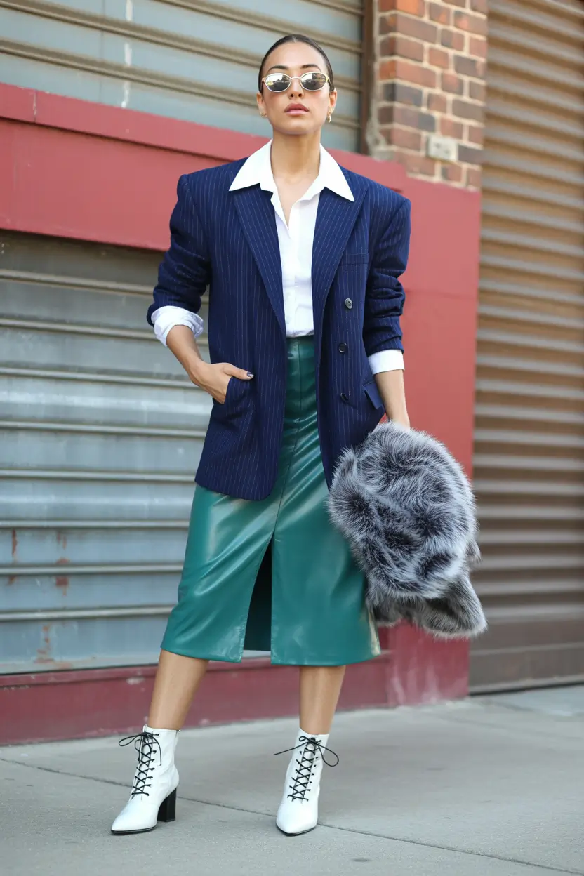 spring school outfits 2026 tailored blazer look