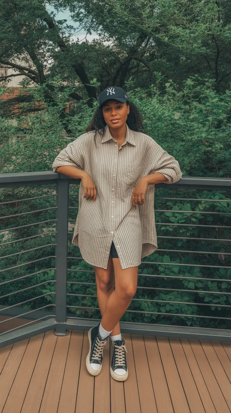 spring school outfits aesthetic relaxed campus style