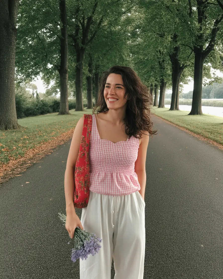 spring school outfits aesthetic soft spring look