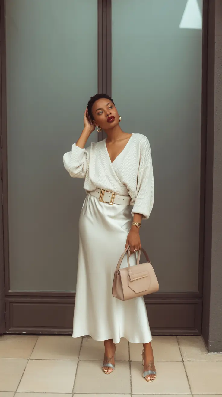 bohemian spring transition outfits 2026 vibes-soft-neutral-dress