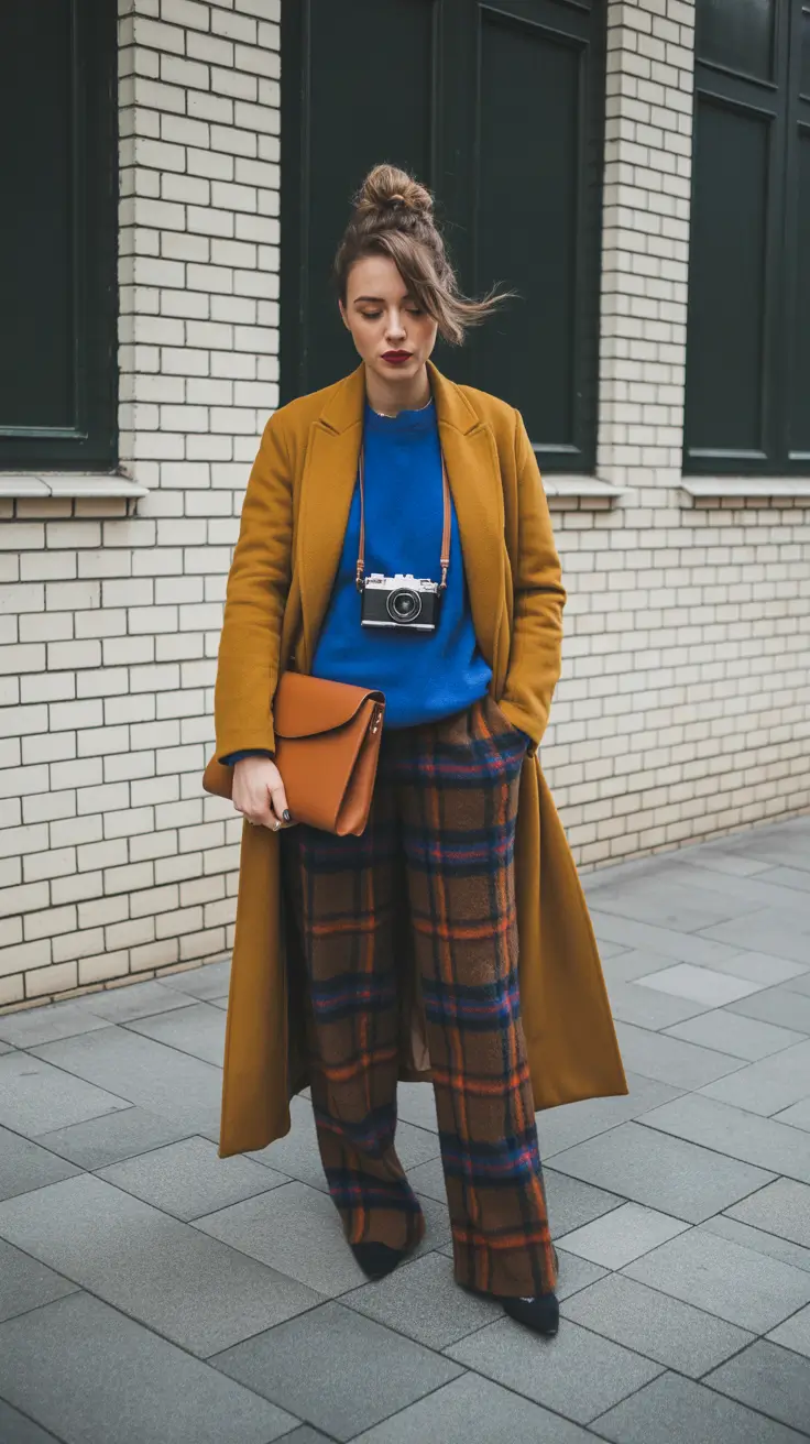 winter to spring outfits 2026 Bold Color Play With Tailored Layers