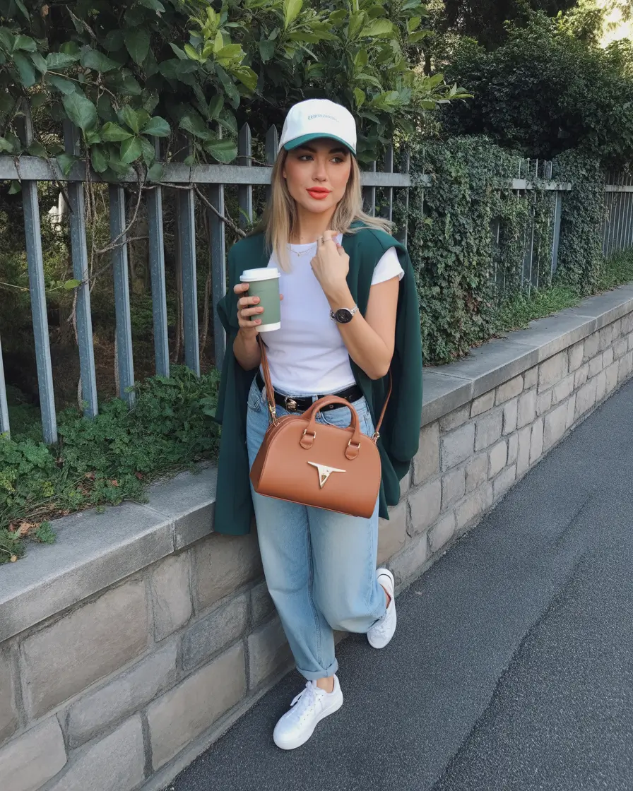 winter to spring outfits 2026 Sporty Layers Meet City Girl Energy