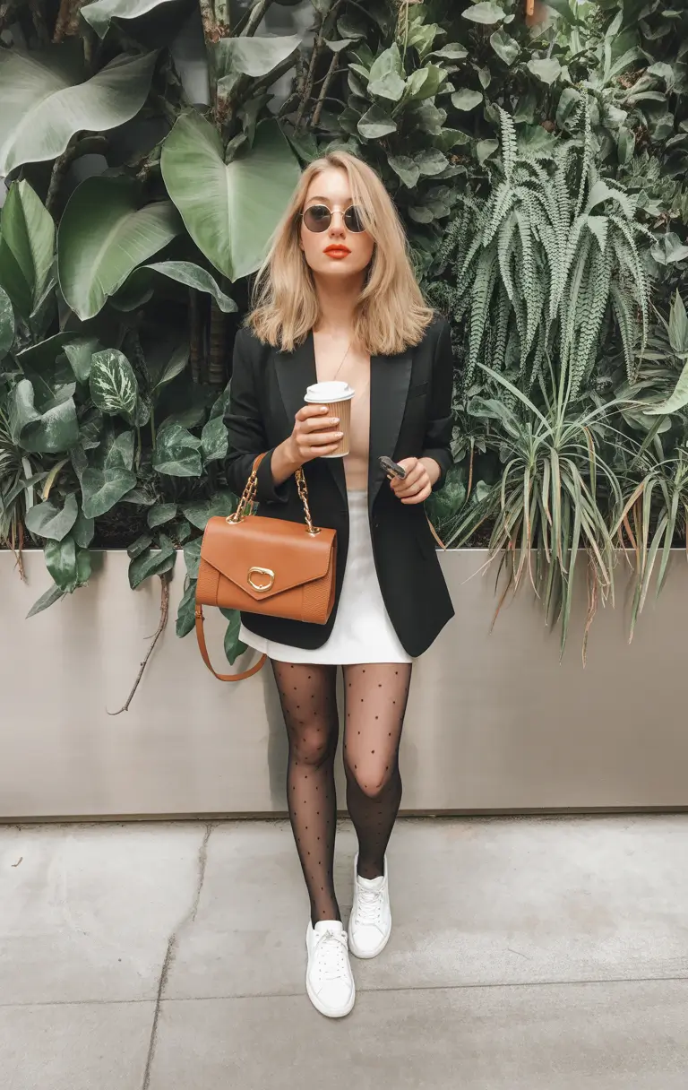 spring club outfits night casual blazer