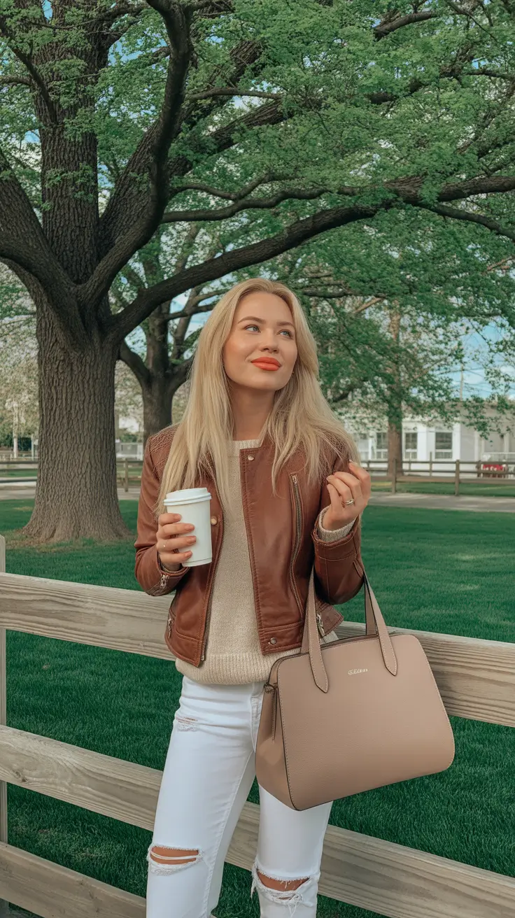 cute chicago spring outfits for 2026 soft neutral casual