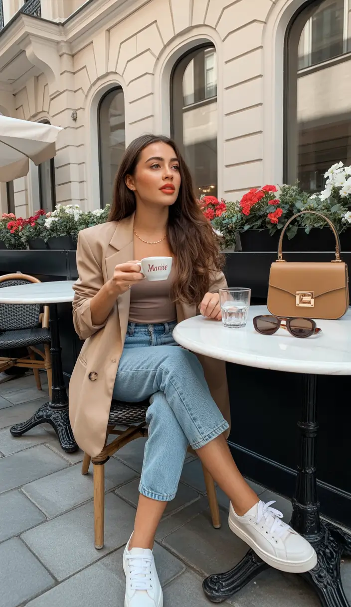 spring outfit for Tuesday Relaxed Blazer