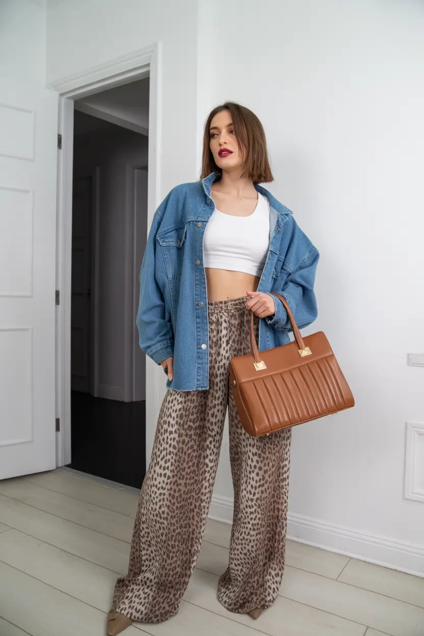 spring outfit for Tuesday Denim on Denim