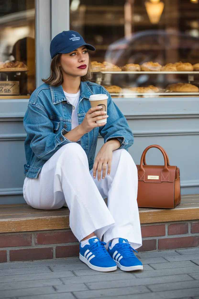 cute spring outfits street style 2026 minimalist nyc denim