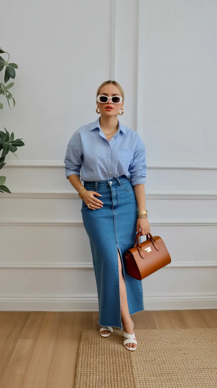 cute spring outfits street style 2026 feminine denim