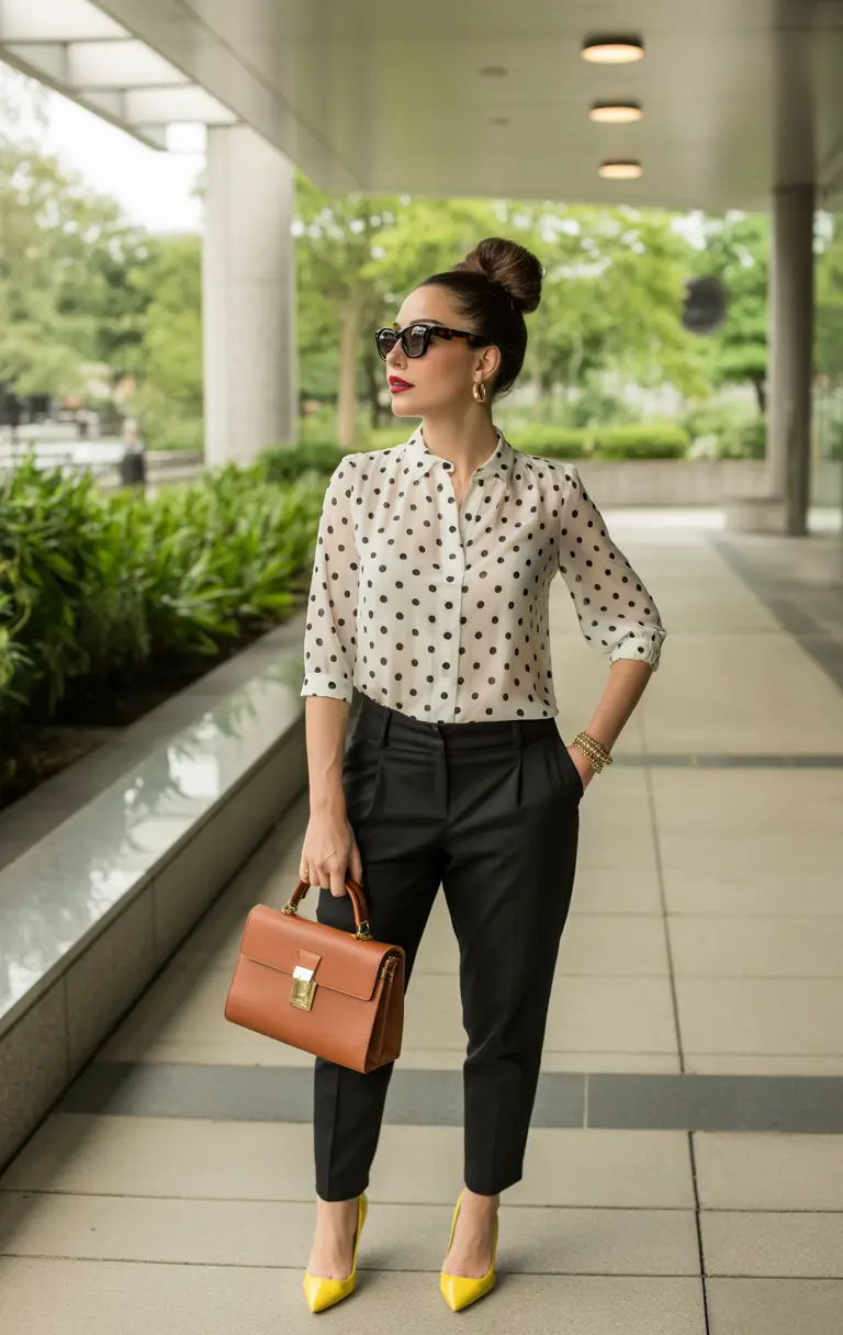 effortless spring outfits women 2026 polished work casual