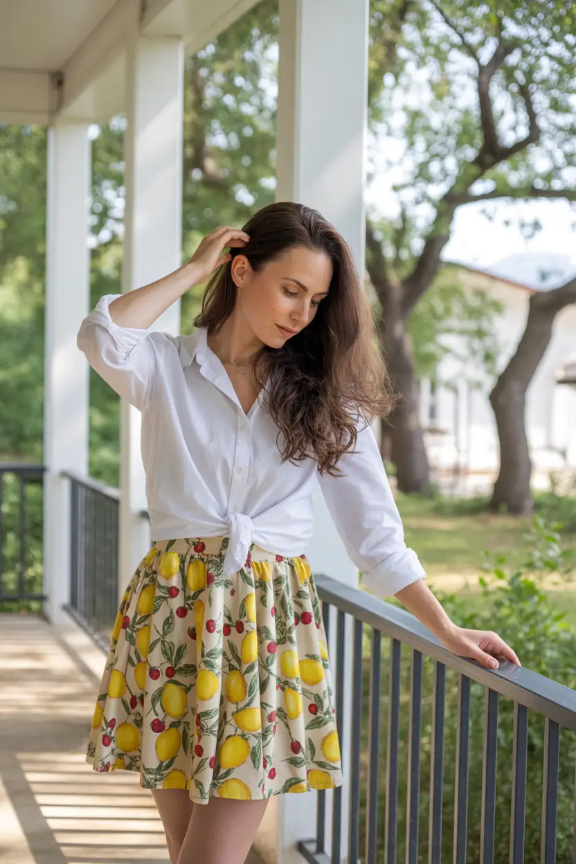 floral spring dress outfits 2026 yellow short