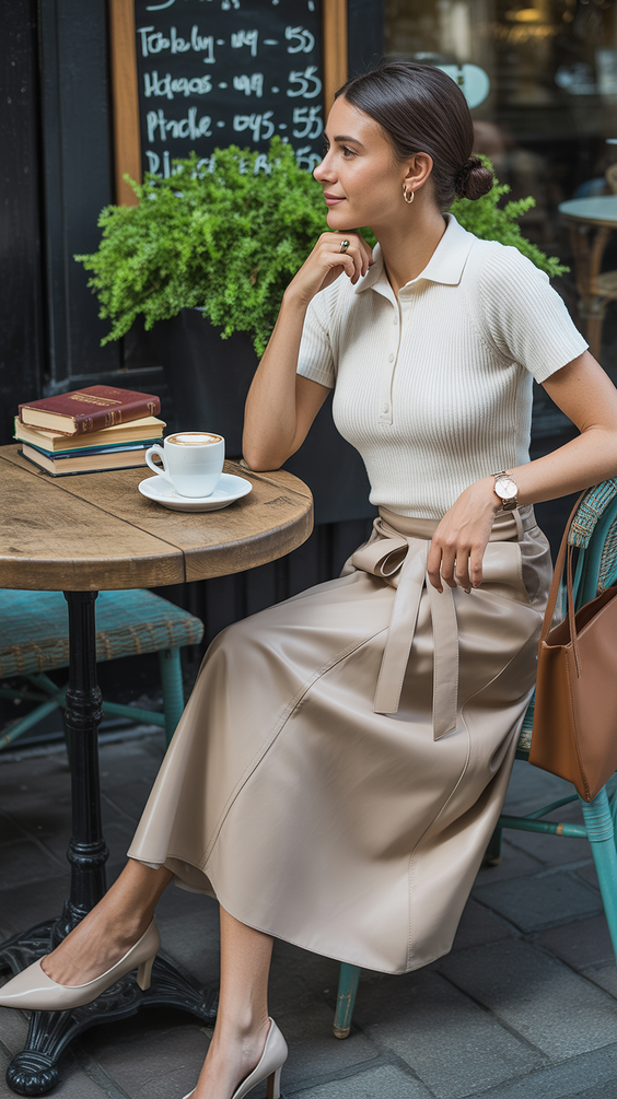 every day spring outfits 2026 Cafe Chic
