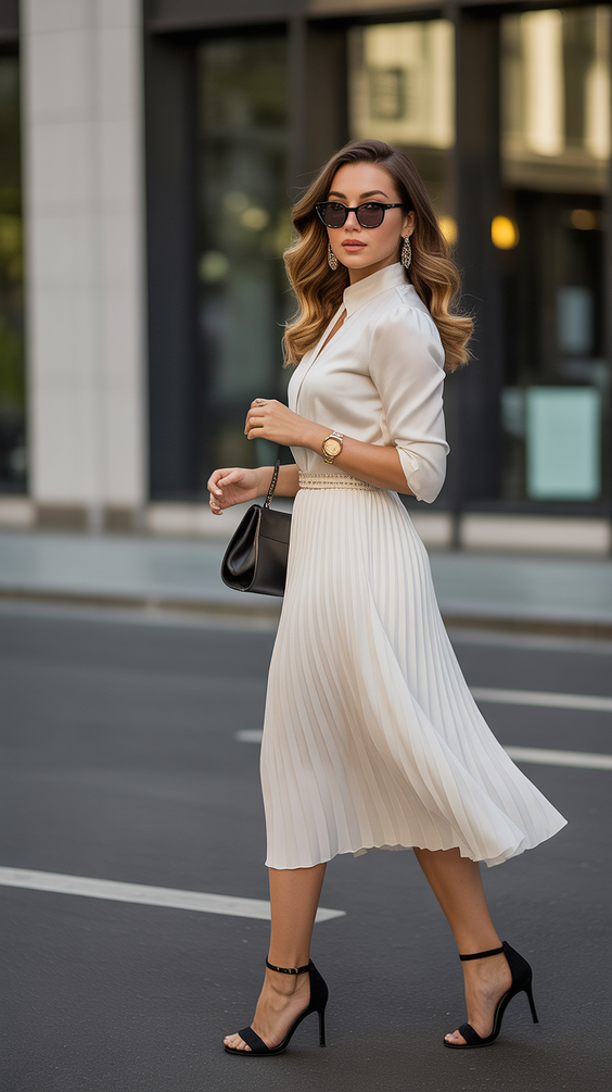 every day spring outfits 2026 City Pleats