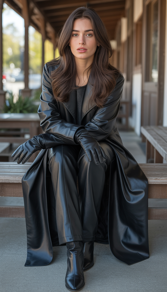 spring fashion outfits 2026 Leather Layers That Still Feel Light