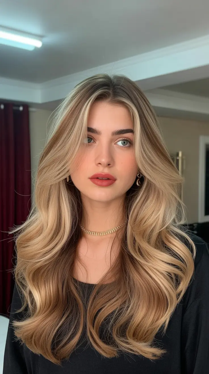 Hair Color Ideas February 2026 Soft Golden Blonde With Natural Volume