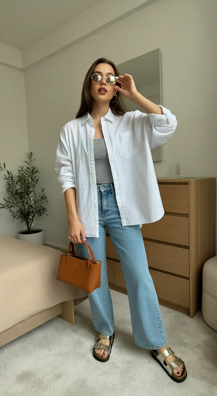 spring mom outfits 2026 modern layered casual style